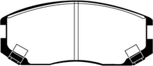 Carregar imagem no visualizador da galeria, EBC 91-94 Dodge Colt 1.5 Ultimax2 Front Brake Pads