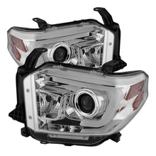 Carregar imagem no visualizador da galeria, Spyder Toyota Tundra 2014-2016 Projector Headlights Light Bar DRL Chrome PRO-YD-TTU14-DRL-C