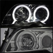 Carregar imagem no visualizador da galeria, Spyder BMW E46 3-Series 04-06 2 DR Projector Halogen Model- LED Halo Smke PRO-YD-BMWE4604-2DR-HL-SM