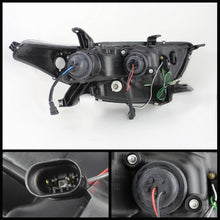 Carregar imagem no visualizador da galeria, Spyder Toyota Highlander 11-13 Projector Headlights 3D DRL Blk PRO-YD-THLAN11-3DDRL-BK