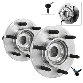 xTune Wheel Bearing and Hub ABS Hummer H3 06-09 - Front Left and Right BH-515093-93