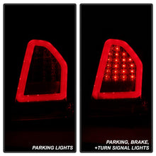 Carregar imagem no visualizador da galeria, Spyder Chrysler 300 05-07 V2 Light Bar LED Tail Lights - Red Clear ALT-YD-CHR305V2-LED-RC