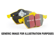 Load image into Gallery viewer, EBC 13+ Jaguar F-Type (Cast Iron Rotors Only) 3.0 Supercharged (340) Yellowstuff Rear Brake Pads