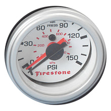 Carregar imagem no visualizador da galeria, Firestone Replacement Pressure Gauge - White Face Dual GA Only (For PN 2241 / 2260) (WR17609201)
