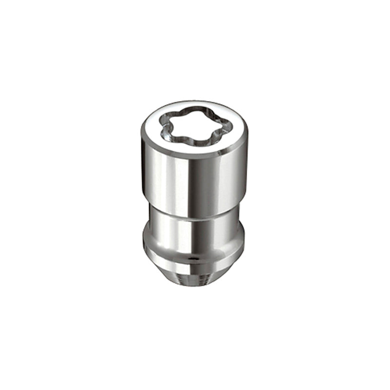 Conjunto de contraporcas de roda McGard - 4 unidades. (Assento Cone) 1/2-20 / 3/4 e 13/16 Hex Duplo / 1,46 pol. Comprimento - Cromado