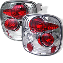 Carregar imagem no visualizador da galeria, Spyder Chevy Silverado Stepside 99-04 Euro Style Tail Lights Chrome ALT-YD-CS99STS-C