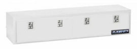 Lund Universal Steel Top Mount Storage Box - White