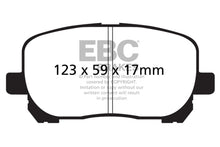 Carregar imagem no visualizador da galeria, EBC 02-08 Pontiac Vibe 1.8 Ultimax2 Front Brake Pads