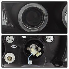 Carregar imagem no visualizador da galeria, Spyder BMW Z3 96-02 Projector Headlights LED Halo Black High H1 Low H1 PRO-YD-BMWZ396-HL-BK