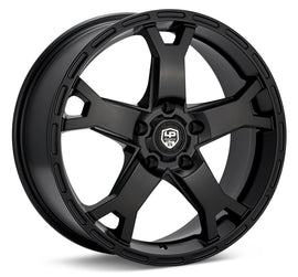 LP Aventure LP2 17x8 5-114 ET20 Black Wheel