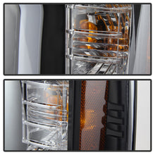 Carregar imagem no visualizador da galeria, Spyder Chevy Silverado 1500 14-16 Projector Headlights Light Bar DRL Blk PRO-YD-CS14-LBDRL-BK