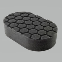 Load image into Gallery viewer, Chemical Guys Hex-Logic Finishing Hand Applicator Pad - Black - 3in x 6in x 1in (P24)