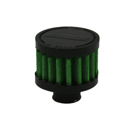 Green Filter Crankcase Filter - ID .59in. / Base 2in. / Top 2in. / H 1.57in.