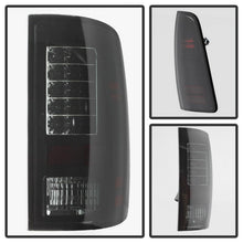 Carregar imagem no visualizador da galeria, Spyder Dodge Ram 1500 09-14 LED Tail Lights Incandescent- Blk Smke ALT-YD-DRAM09-LED-BSM