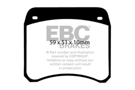 EBC Brakes Orangestuff Full Race Brake Pads