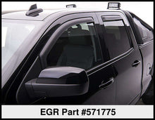 Carregar imagem no visualizador da galeria, EGR 14+ Chev Silverado/GMC Sierra Crw Cab In-Channel Window Visors - Set of 4 - Matte (571775)