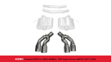 Carregar imagem no visualizador da galeria, Corsa 16-17 Cadillac CTS-V 2.75in Inlet / 4.0in Outlet Polished Tip Kit (For Corsa Exhaust Only)