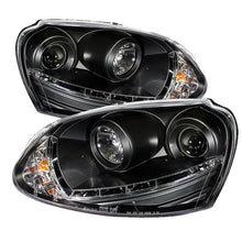 Carregar imagem no visualizador da galeria, Spyder Volkswagen GTI 06-09/Jetta 06-09 Halogen Model Only - DRL Black PRO-YD-VG06-DRL-BK