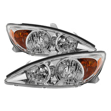 Carregar imagem no visualizador da galeria, Xtune Toyota Camry 2002-2004 OEM Style Headlights -Chrome HD-JH-TCAM02-AM-C