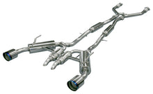 Carregar imagem no visualizador da galeria, HKS Infiniti Q50 Hybrid VQ37 Dual Hi-Power Titanium Tip Catback Exhaust