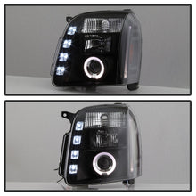 Carregar imagem no visualizador da galeria, Spyder GMC Yukon 07-14/GMC Yukon Denali 07-14Projector Headlights LED Halo LED Blk PRO-YD-GY07-HL-BK