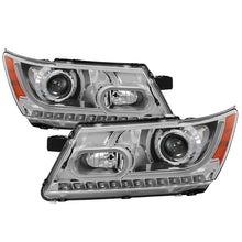 Carregar imagem no visualizador da galeria, xTune Dodge Journey 2009-2014 Light Bar DRL Projector - Black PRO-JH-DJ09-LBBRL-C