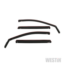 Carregar imagem no visualizador da galeria, Westin 2013-2018 Nissan Pathfinder Wade In-Channel Wind Deflector 4pc - Smoke