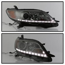 Carregar imagem no visualizador da galeria, Spyder 11-14 Toyota Sienna Projector Headlights - DRL LED - Smoke PRO-YD-TSEN11-DRL-SM