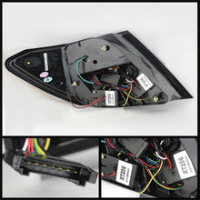 Carregar imagem no visualizador da galeria, Spyder Mercedes Benz W204 C-Class 11-14 LED Tail Lights - Blk ALT-YD-MBZC11-LED-BK