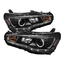 Carregar imagem no visualizador da galeria, Spyder Mitsubishi Lancer/EVO-10 08-14 Projector Xenon/HID- LED Halo DRL Blk PRO-YD-ML08-HID-DRL-BK