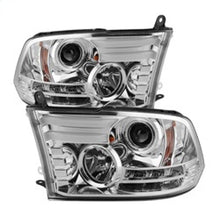 Carregar imagem no visualizador da galeria, Spyder Dodge Ram 09-12 Projector Headlights Light Bar DRL Chrome PRO-YD-DR09-LBDRL-C