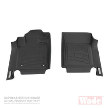 Carregar imagem no visualizador da galeria, Westin 2005-2011 Toyota Tacoma Wade Sure-Fit Floor Liners Front - Black