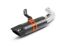 Carregar imagem no visualizador da galeria, Remus 2020+ KTM 390 Adventure (Euro 4) Sport Flow Carbon Slip On w/Orange Clamp