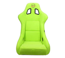 Carregar imagem no visualizador da galeria, FRP Bucket Seat PRISMA Edition - Medium (Neon Green/ Pearlized Back)