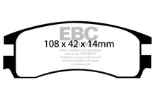 Carregar imagem no visualizador da galeria, EBC 00-05 Buick Le Sabre (FWD) 3.8 (15in Wheels) Redstuff Rear Brake Pads
