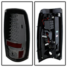 Carregar imagem no visualizador da galeria, Spyder Chevy Silverado 1500 03-06 (Does Not Fit Stepside)LED Tail Lights Smke ALT-YD-CS03-LED-SM