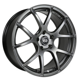 Enkei M52 18x8 50mm Offset 5x114.3 Bolt Pattern 72.6mm Bore Dia Hyper Black Wheel