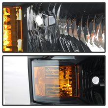 Carregar imagem no visualizador da galeria, Spyder Chevrolet Silverado 1500 14-15 (Non-HD) OEM Style Headlights - Black HD-JH-CS14-AM-BK