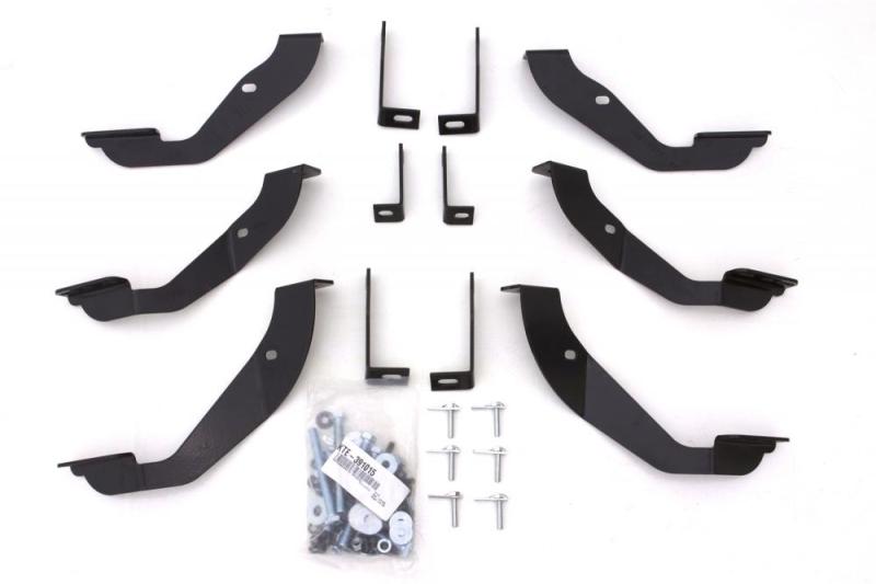 Lund 11-14 Chevy Silverado 2500 Crew Cab (Diesel) Tube Step Running Board Mounting Brackets - Black