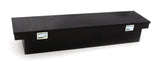 Lund Universal Contender Single Lid Flush Mount Crossover Tool Box - Black