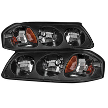 Carregar imagem no visualizador da galeria, Xtune Chevrolet Impala 00-04 OEM Headlamps Black HD-JH-CIM00-AM-BK