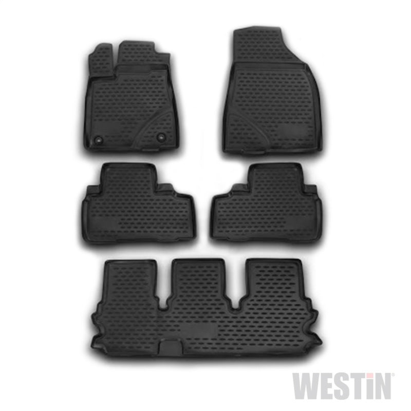 Westin 2014-2016 Toyota Highlander Profile Floor Liners 5pc - Black