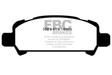 Carregar imagem no visualizador da galeria, EBC 01-02 Subaru Impreza 2.0 Turbo WRX Bluestuff Rear Brake Pads