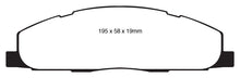 Carregar imagem no visualizador da galeria, EBC 09-11 Dodge Ram 2500 Pick-up 5.7 2WD/4WD Ultimax2 Rear Brake Pads