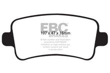 Carregar imagem no visualizador da galeria, EBC 2013+ Chevy Impala 2.4L Redstuff Rear Brake Pads