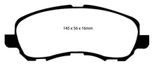 Carregar imagem no visualizador da galeria, EBC 07+ Jeep Compass 2.0 (262mm Rear Rotors) Greenstuff Front Brake Pads