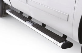 Lund 07-17 Chevy Silverado 1500 Crew Cab 6in. Oval Straight Chrome Nerf Bars - Chrome