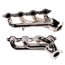 Carregar imagem no visualizador da galeria, BBK 99-04 GM Truck SUV 6.0 Shorty Tuned Length Exhaust Headers - 1-3/4 Chrome