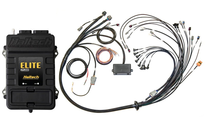 Haltech Elite 2500 Terminated Harness ECU Kit w/ OE Injector Connectors/Late Cam Solenoid