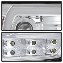 Carregar imagem no visualizador da galeria, Spyder GMC Sierra 14-16 Projector Headlights Light Bar DRL Chrm PRO-YD-GS14V2-LBDRL-C